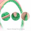 Adjustable Weighted Fitness Hoop for Adults, Quiet Waist Exercise Ring, Magnetic Massage Silicone, Core Workout Equipment, Made in Korea view 3