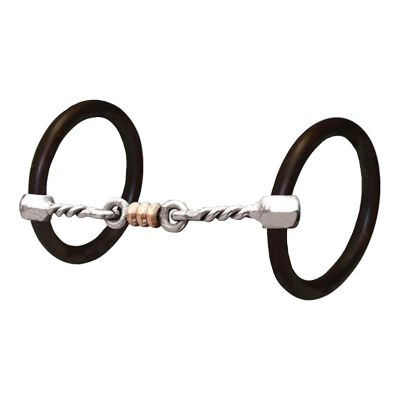 Professional's Choice Bob Avila Three Piece Twisted Wire Snaffle