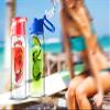 Asobu Flavor It Infuser Water Bottle Pure Fruit Flavour 2 Go, Smoke view 2