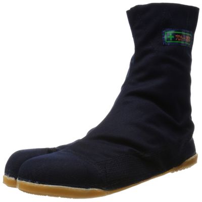 Japanese Tabi Shoes Matsuri Jog Navy 6 Clips (27cm)