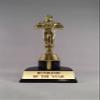 ABH Marketing, Inc. Victory Husband of the Year Trophy Figurine - Gold Finish, Love, Anniversary, Classic Style, Resin Material view 1