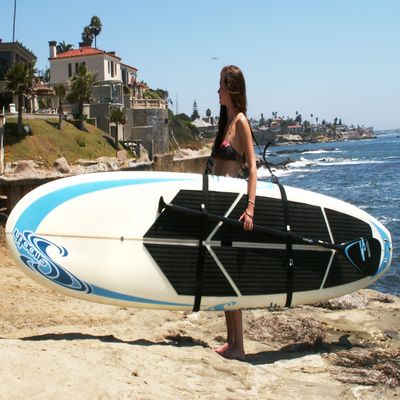 Better Surf...than Sorry 2 Pack Big Board Schlepper Adjustable Standup Paddle Board Surfboard Carrier Sling Shoulder Strap