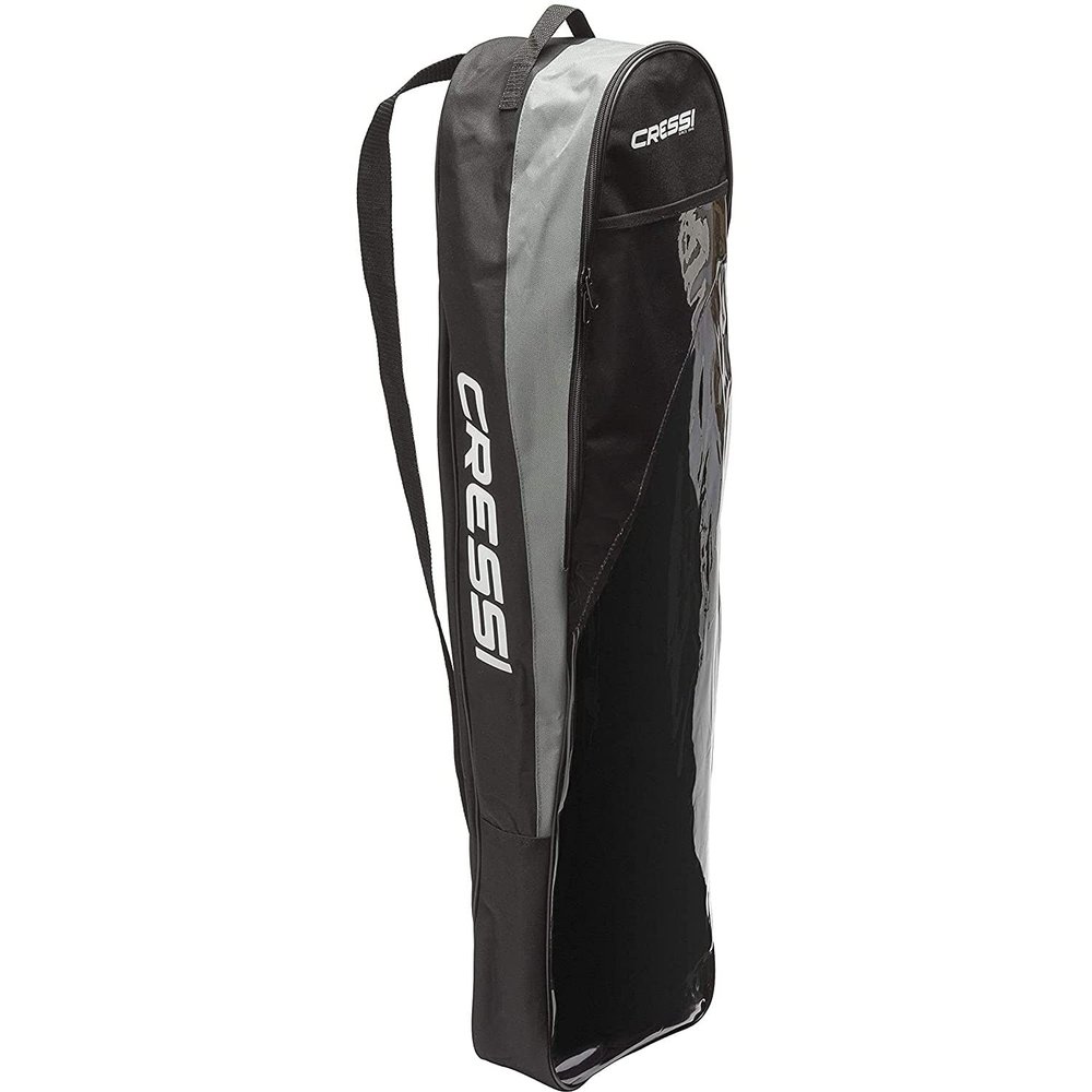 Cressi Long Fins Set Bag - Freediving Scuba Gear Bag Made in Premium Material Quality Since 1946