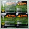 4 Yards More Golf Tees 4" - Green - 4 Packs of 4 - (11926) view 1