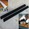 (2) 3' Long Marine Carpet BLACK Bunk Boards w/PADDING view 1