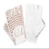 Kango Mesh Leather Weight Lifting Padded Gloves Fitness Cycling Gym Sports Small White view 2