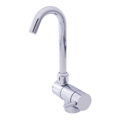Ambassador Marine Elite J Spout Folding Tap, Chrome
