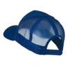 NASA Logo Embroidered Patched Mesh Back Cap - Royal OSFM view 3