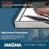 Magma T10-302B Premium UV-Stabilized HDPE Fishing Bait and Fillet / Prep Table - Food Safe, Engraved Ruler (21-Inch) view 4