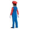 Disguise Super Mario Bros. Mario Costume, Official Supe Mario Bros Costume for Toddlers, Medium (3T/4T) view 2