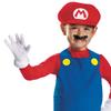 Disguise Super Mario Bros. Mario Costume, Official Supe Mario Bros Costume for Toddlers, Medium (3T/4T) view 3