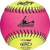 Rawlings | Fastpitch Training Softball | Soft Poly-Core Center, Ages 8U | 10" | RFPT10SPY | Pack of 12 view 1