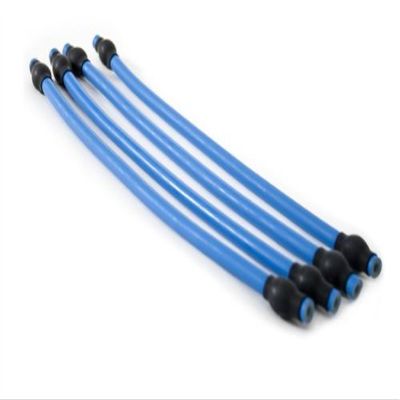 Replacement Tube Kit for CoreAlign, Short (11"), Medium Resistance, Blue, 4 Bands