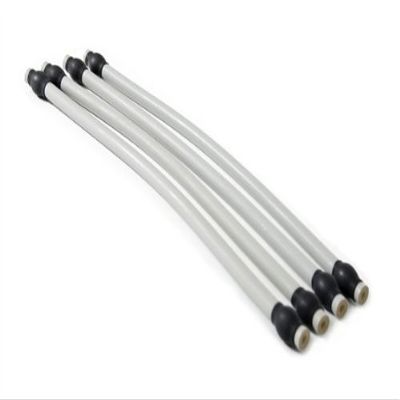 Replacement Tube Kit for CoreAlign, Short (11"), Heavy Resistance, Gray, 4 Bands