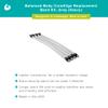 Replacement Tube Kit for CoreAlign, Short (11"), Heavy Resistance, Gray, 4 Bands view 2