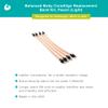 Replacement Tube Kit for CoreAlign, Short (11"), Light Resistance, Peach, 4 Bands view 2