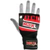MRX MMA Gel Gloves Padded Wraps Boxing Inner Hand Wrap Glove Black (S/M) view 3