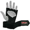 MRX MMA Gel Gloves Padded Wraps Boxing Inner Hand Wrap Glove Black (S/M) view 4
