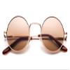 Glasses Hippy Vintage Retro Round Sunglasses & Clear Lens Glasses With Carrying Pouch view 3