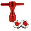 LEZHISNUG New 2 x 20g Custom Weights + Red Wrench s Compatible With Titleist Scotty Cameron Putters Weights, Golf Putter Weights, Red view 1
