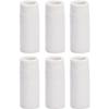 Unique Sports Wrist Towel 6 Pack - 6 inch Long Wristband, White view 1