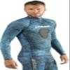 Cressi Hunter Rash Guard, camo Blue, L view 3