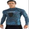 Cressi Hunter Rash Guard, camo Blue, M view 1