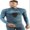 Cressi Hunter Rash Guard, camo Blue, S view 2
