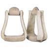 Tough 1 Rawhide Roper Stirrups Light Oil view 1
