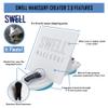 SWELL Wakesurf Creator 2.0 Surfing Wavesurf Shaper - Wave Generator - Wake Gate - Surf Gate - Floating - Durable view 3