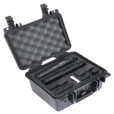 Case Club 2 Pistol 10 Magazine Pre-Cut Waterproof Case with Silica Gel to Help Prevent Gun Rust