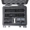 Case Club 2 Pistol 10 Magazine Pre-Cut Waterproof Case with Silica Gel to Help Prevent Gun Rust view 4