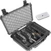 Case Club 4 Pistol and 20 Magazine Pre-Cut Heavy Duty Waterproof Case with Included Silica Gel Canister to Help Prevent Gun Rust (Upgraded Gen-2) view 1