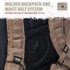 Rig'Em Right Waterfowl 600D Molded Recon Decoy Bird Hunting Bag with Waist Belt and Mesh Bottom for Easy Draining - Secures 12-18 Decoys view 3