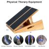 StrongTek Professional Wooden Slant Board, Adjustable Incline Board, and Calf Stretcher, Stretch Board - Extra Side-Handle Design for Portability, Full-Coverage view 3