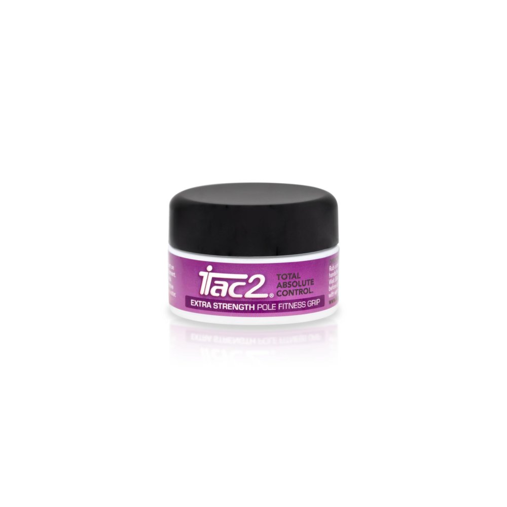 iTac2 Extra Strength Pole Grip (20g / 0.7oz)  Long-Lasting Beeswax Grip Aid for Pole Dancing, Aerial Silks, Fitness & Sports  Natural, Waterproof, Anti-Slip Formula for Dry Hands