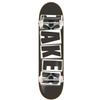 Baker Skateboard Complete Logo Black/White 8.25" Raw Trucks Assembled view 1