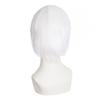 MapofBeauty Men's Short Straight Fashion Cosplay Costume Wig (White) view 4