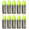 ST Action Pro 9mm Dummy Rounds 10 Pack Inert Training Ammunition for Dry Fire, Malfunction Drills & Classroom Use  Nickel Casing, UV Reactive, Veteran-Owned, Assembled in USA  Safe & Reusable view 1