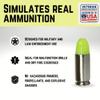 ST Action Pro 9mm Dummy Rounds 10 Pack Inert Training Ammunition for Dry Fire, Malfunction Drills & Classroom Use  Nickel Casing, UV Reactive, Veteran-Owned, Assembled in USA  Safe & Reusable view 3