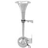 ISURE MARINE 12v Marine Boat Stainless Steel Single Trumpet Horn 118dbComplete Set,Low Tone,15-3/4"Waterproof Electric Horn for Ships Boats Sailboats Yachts Trucks SUV RV Touring Car etc view 2