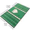 Stride Right Hitting Mat Training System | 2-in-1 Baseball & Softball Batting Mat with Instructional Guide for Stance, Stride & Setup | Improve Swing Mechanics & Consistency view 3