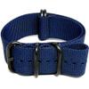 Da Luca Ballistic Nylon Military Watch Strap - Navy (PVD Buckle) : 26mm view 1