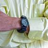 Da Luca Ballistic Nylon Military Watch Strap - Navy (PVD Buckle) : 26mm view 2