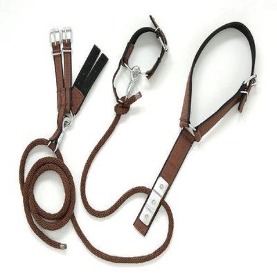 JTI Tough-1 Nylon Breeding Hobbles Padded Neck Quick Release Panic Straps Mini Horse