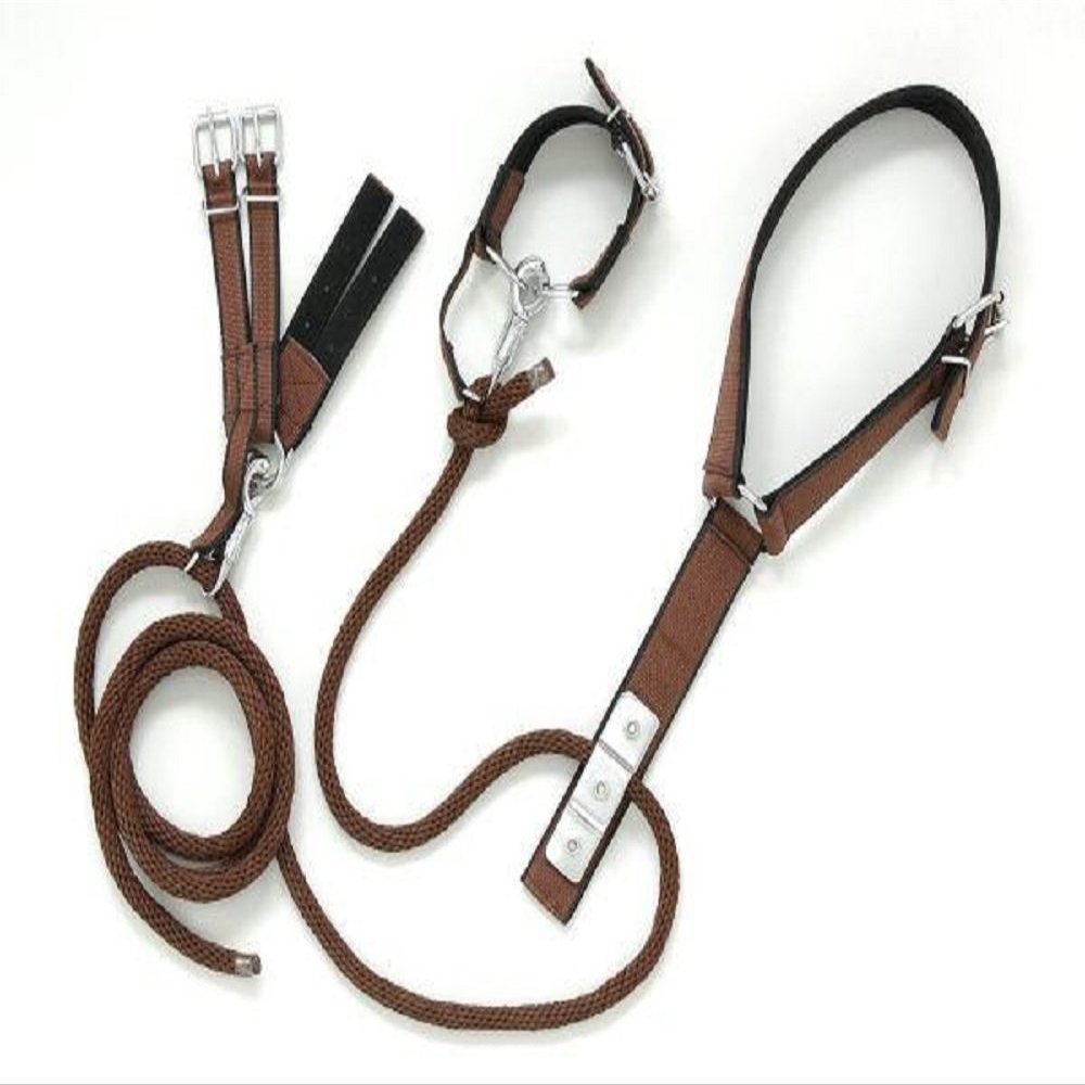 JTI Tough-1 Nylon Breeding Hobbles Padded Neck Quick Release Panic Straps Mini Horse