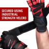 Crown Gear Weightlifting Gloves for Gym Fitness Crossfit Bodybuilding - Workout Weight Lifting Gloves for Men & Women - Dominator X Leather Crossfit Training Gloves Wrist Support Wraps (L) view 2