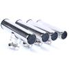 Amarine Made 4Pcs Marine Grade Stainless Steel Rail Mounted Clamp on Fishing Rod Holder for Rails 1" to 1-1/4" view 2