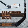 Franklin Sports NHL Phantom Youth Street Hockey Stick - 40 Inch - Right Hand - Adult Roller + Outdoor view 4