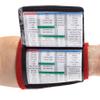 WristCoaches Football Play Wristbands - Youth Quarterback Gear - Wristband Playbook - Softball Wristbands for Signs view 2